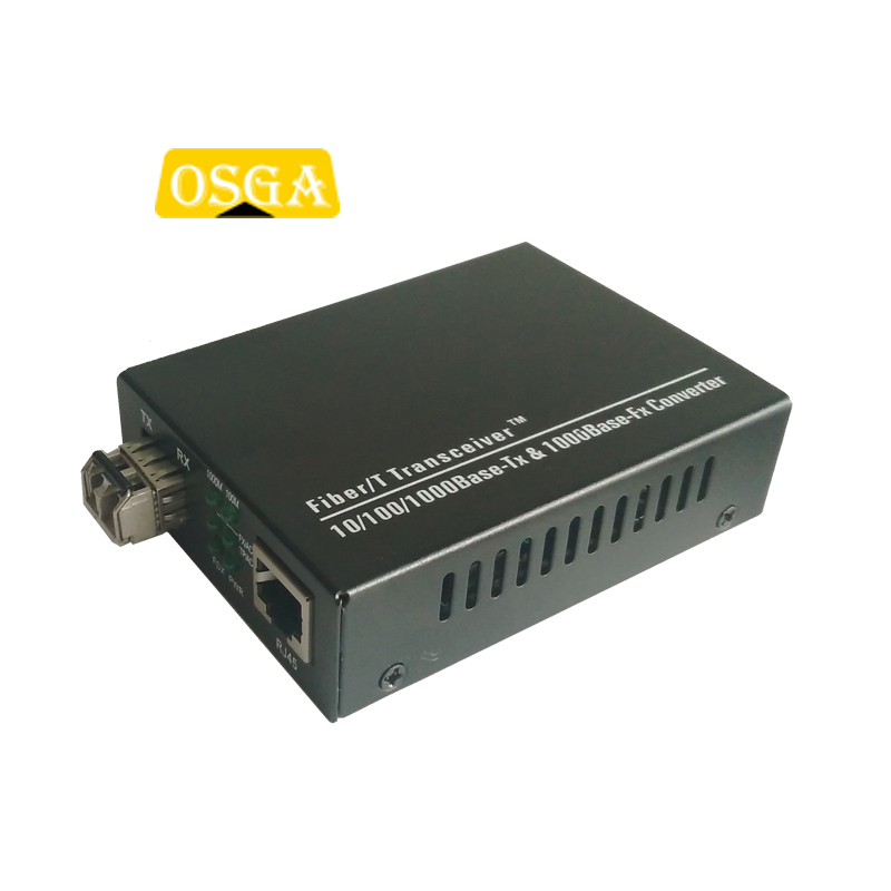 OSGA OFC-454 光纖收發(fā)器 光電轉(zhuǎn)換器 千兆 多模 雙纖 LC接口